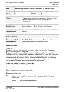 NZQA registered unit standard 28564 version 1  Page 1 of 3