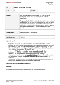 NZQA unit standard 18530 version 4
