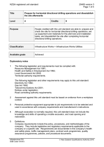 NZQA registered unit standard 20480 version 3  Page 1 of 4