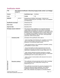 Qualification details  (Level 3)