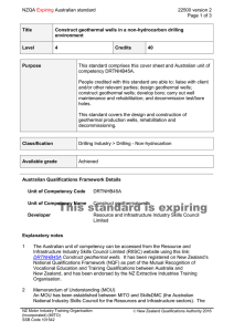 NZQA Australian standard 22500 version 2