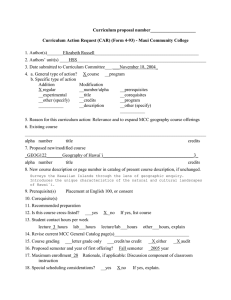 2004.30 - GEOG 122 Geography of Hawai'i (addition)
