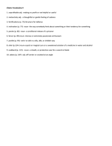 Vocab. Week 4