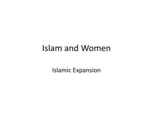 Islam and Women Islamic Expansion