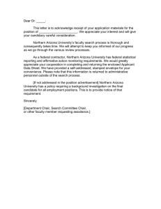 Dear Dr. _____: