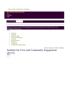 {Undergraduate Education and Academic Planning}