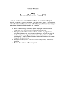 Terms of Reference  Intern Government Partnerships Division (PGG)