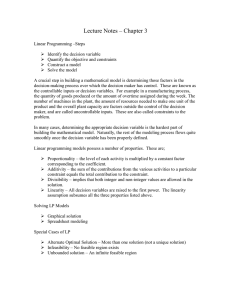 Lecture Notes – Chapter 3