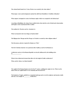 Art History & Architecture Exam Questions