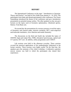 Gaussian Conference Report: Theory and Practice, New Delhi 2014