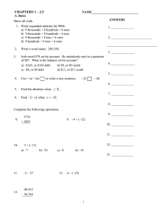 Math 0306 Exam 1 ( Chpt 1_2.5).doc