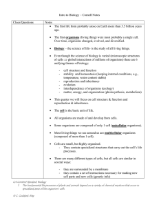 Introduction to Biology