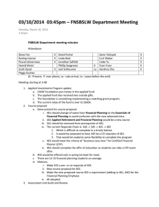 03/10/2014  03:45pm – FNSBSLW Department Meeting FNBSLW Department meeting minutes