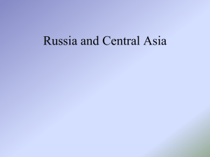 Russia Central Asia