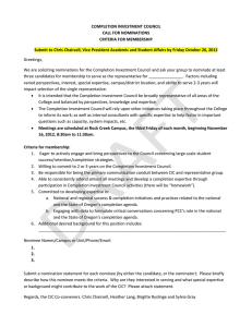 CIC Nomination Form