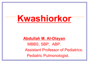 Kwashiorkor: Definition, Symptoms, Diagnosis & Treatment