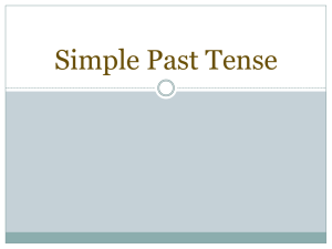 simple past