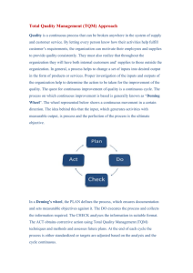 (TQM) Approach