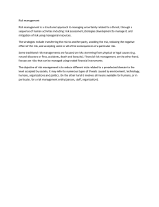 Risk management