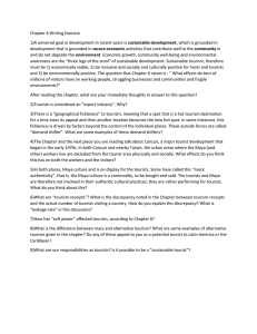 Chapter 6 Writing Exercise sustainable development secure economic environment