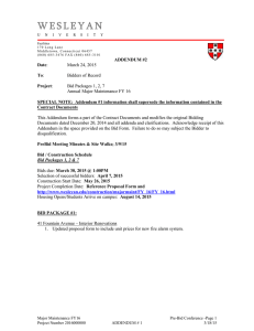 ADDendum #2 Dated 3/24/2015