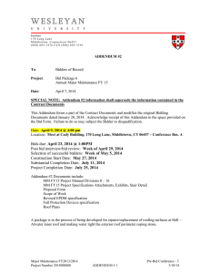 Addendum #2 - 4/7/14