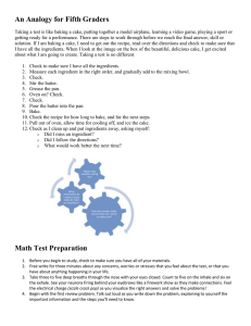 Studying Skills for Math