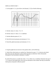Critical Points 1