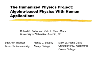 The Humanized Physics Project: Algebra-based Physics With Human Applications