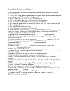 Reading Guide, Pratt and Cornely Chapter 19