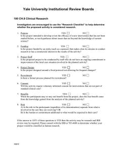 CH 8 Clinical Research