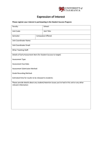 Expression of Interest