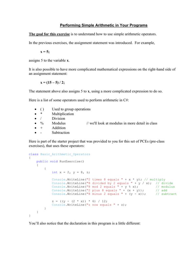 basic-arithmetic-operators