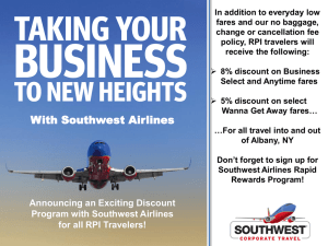 In addition to everyday low fares and our no baggage,