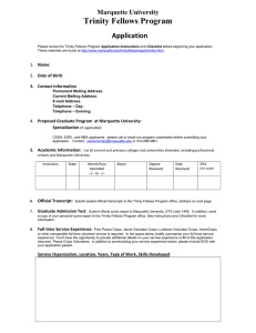 Trinity Word application