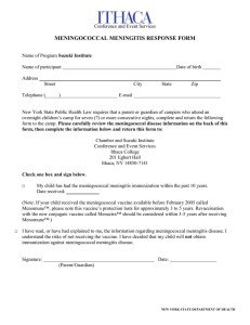 Download Meningitis Form