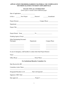 IBC Application