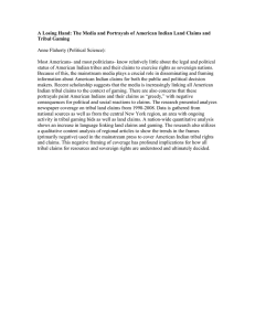 Flaherty, Anne - A Losing Hand: The Media and Portrayals of American Indian Land Claims and Tribal Gaming