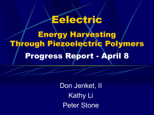 Second Progress Report