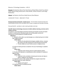 Minutes for 4-28-10