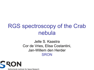 RGS spectroscopy of the Crab nebula Jelle S. Kaastra