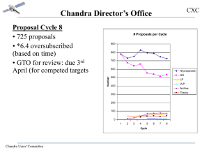 Chandra Director’s Office