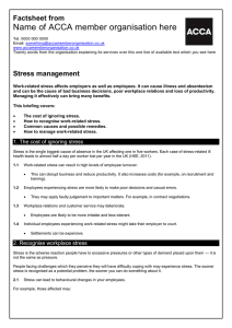 ATOM guide to... stress management