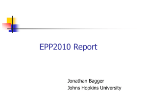 Report on EPP2010 Panel