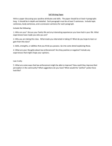 Self Writing Paper