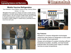 Mobile Vaccine Refrigeration Project Image Here