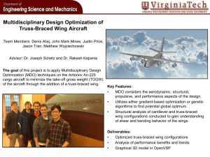 Multidisciplinary Design Optimization of Truss-Braced Wing Aircraft