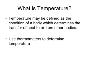 What is Temperature? Thermometer Reading Guide