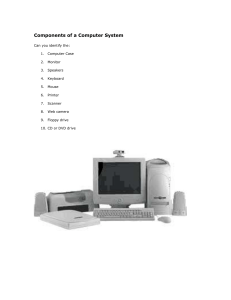 Computer System Components: Identify & Understand Hardware