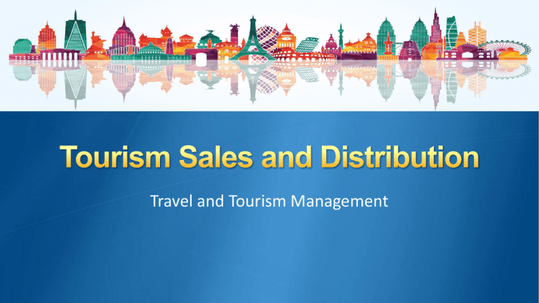 travel behaviour for tourism management